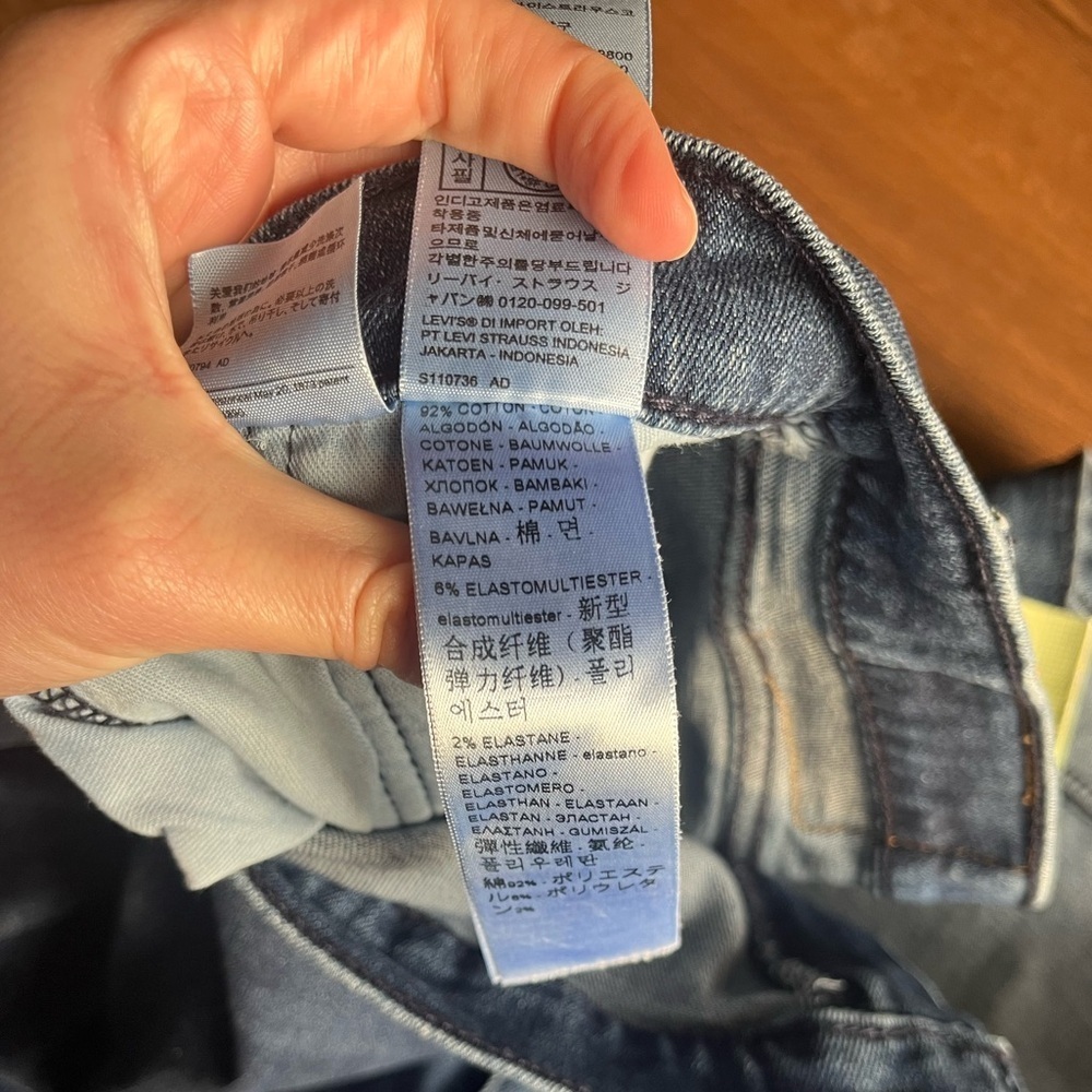 💙 NWT Levi’s 502 Taper Stretch Jeans – Plus Size 💙 - Picture 10 of 12